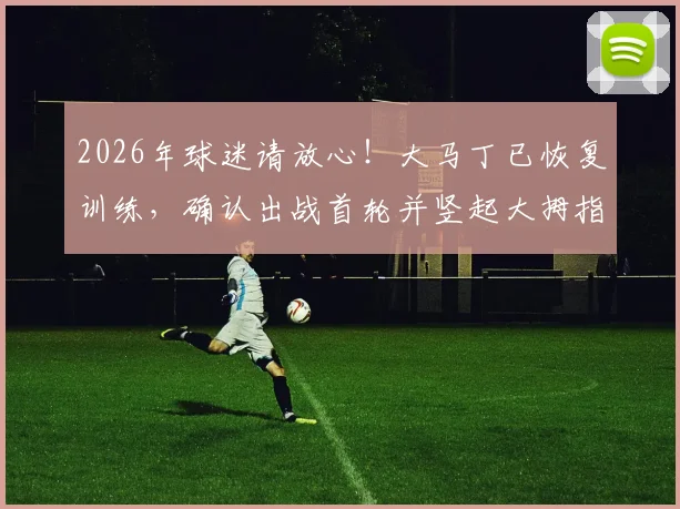 2026年球迷请放心!大马丁已恢复训练,确认出战首轮并竖起大拇指的详情解读